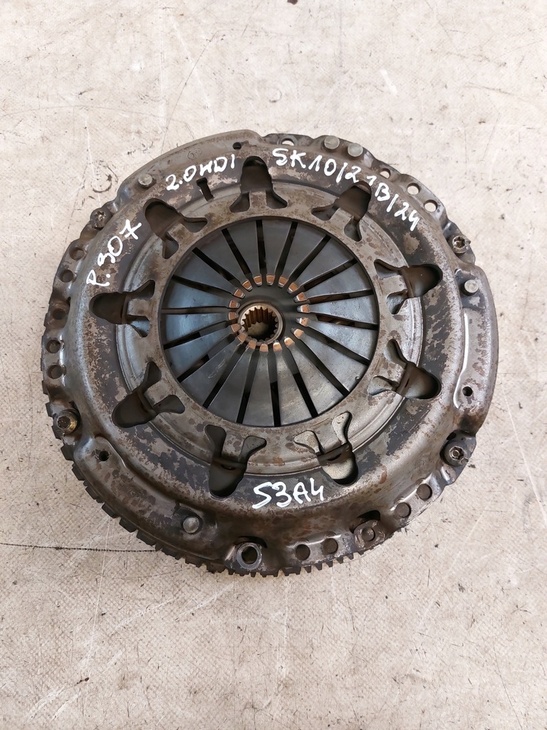 фото №1, Колесо маховик прижим сцепления peugeot 307 2.0hdi