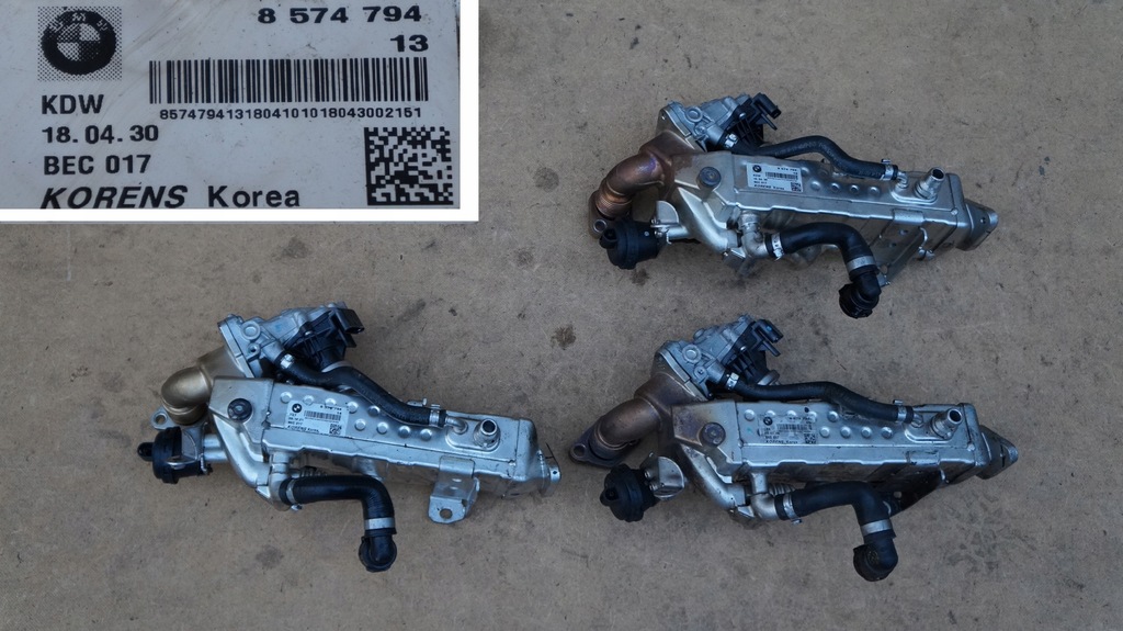 фото №1, Bmw f20 f21 радиатор выхлопных газов клапан egr 8574794