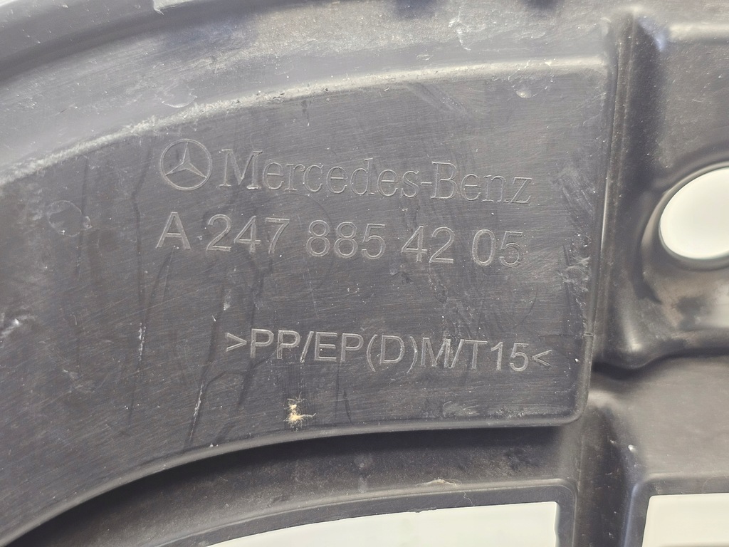 фото №12, Решітка середня бампера mercedes gla ii amg 2019 - h247 w247 a2478854205