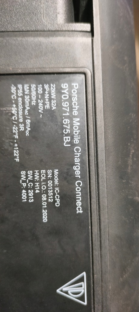 фото №5, Зарядний пристрій porsche cayenne 9y taycan 9j1