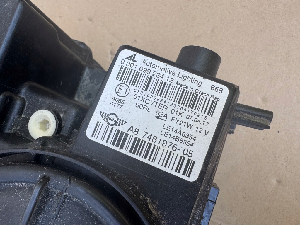 Mini countryman f60 full led - фара правый  правый перед передняя 7481976-05 с Разборки