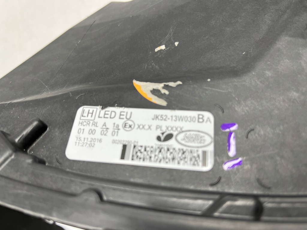 фото №8, Land rover range rover 4 velar фара лампа правая jk52-13w030ba