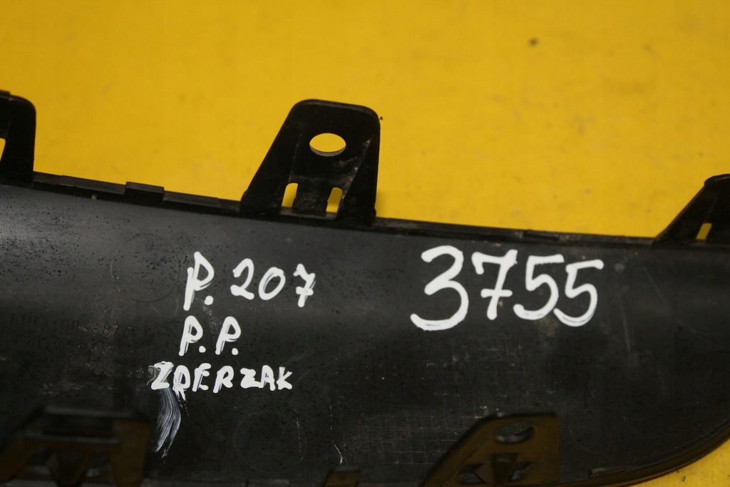 фото №8, Молдинг бампера правий перед peugeot 207 9649582480