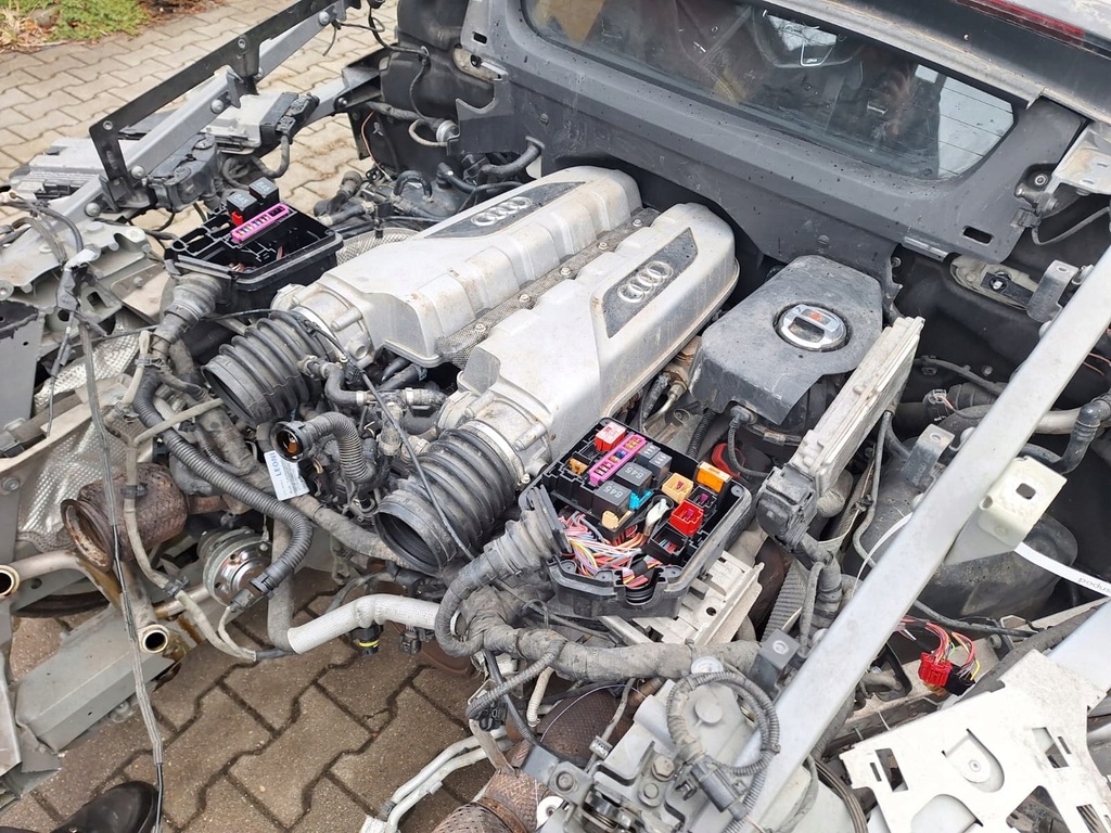фото №6, Двигатель audi r8 csp cspa 5.2 v10 kompletny комплектный двигатель двигатель