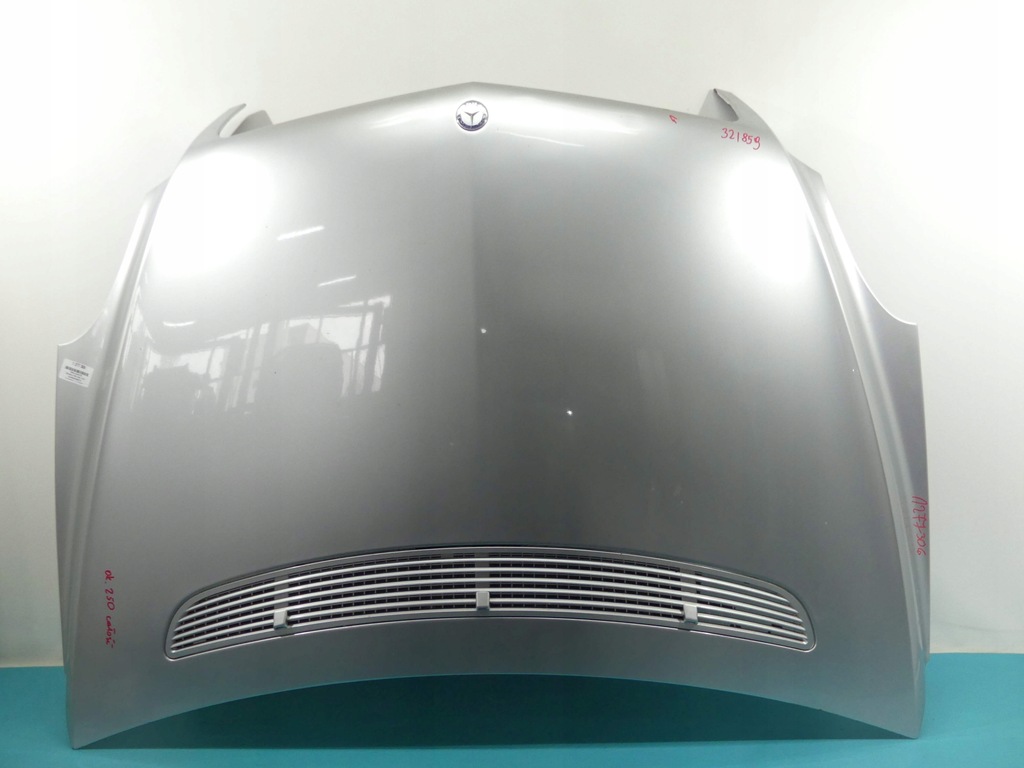 фото №1, Капот передняя mercedes r w251 серебристый c775