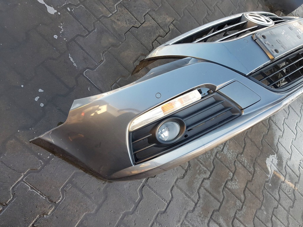 Vw passat cc 08-12r бампер перед передний решётка радиатора pdc lk7x Недорого