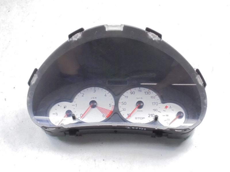фото №7, Peugeot 206 счетчик приборы lift 1.6hdi 9656696280