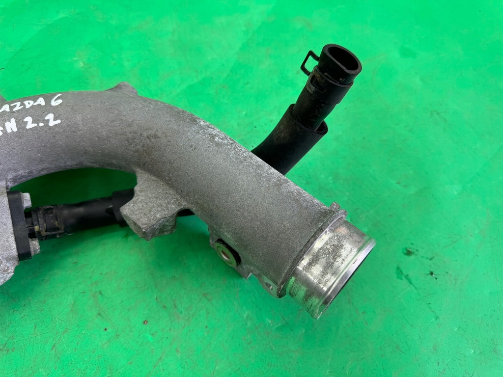 фото №5, Труба шланг воздухозаборник воздуха патрубок mazda 6 ii gh 2.2 mzr-cd 07-12
