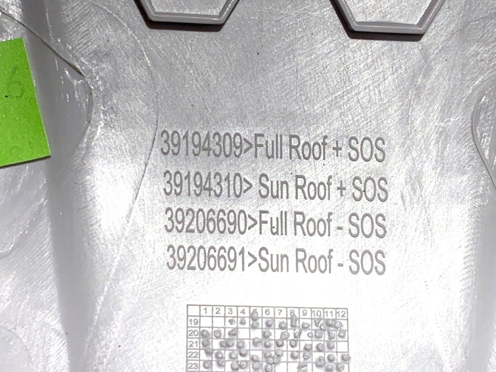 фото №5, Лампа стельова opel crossland 39194309 crossover салону