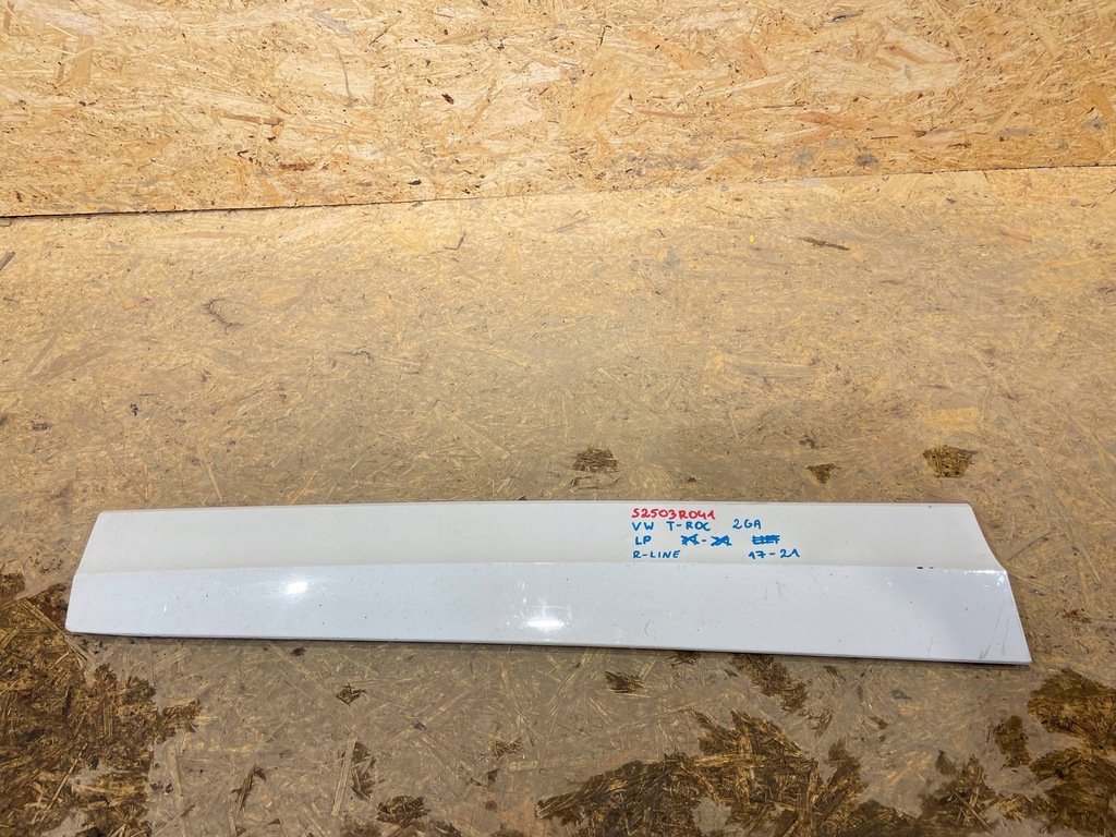 фото №1, Vw t-roc troc 2ga 17- r-line молдинг нижняя дверь левая перед передняя