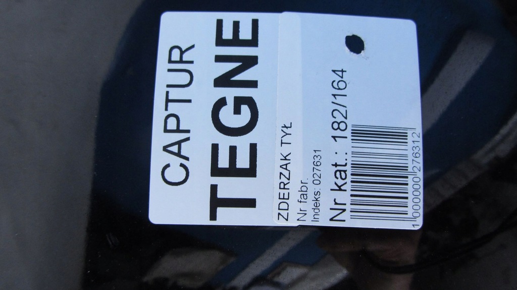 фото №12, Renault captur бампер задняя задний tegne 13-17