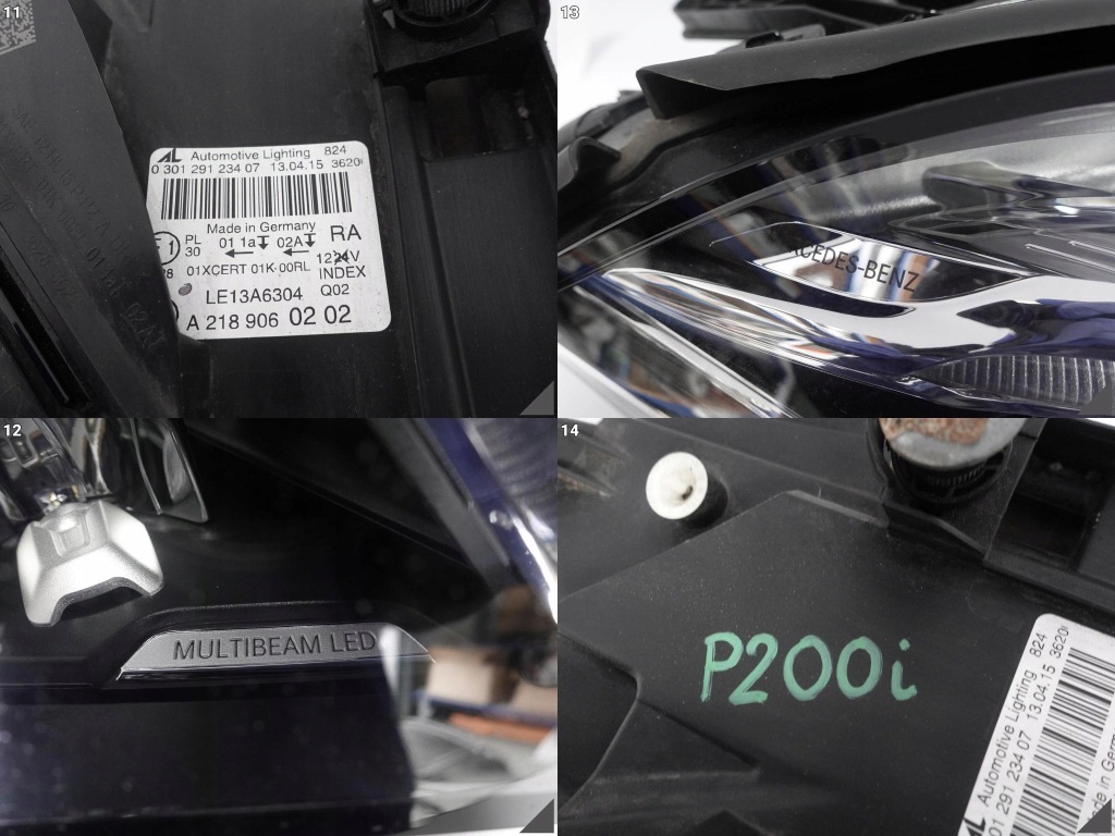 Mercedes cls 218 рестайлинг  14-18 multibeam full led европа Оригинал
