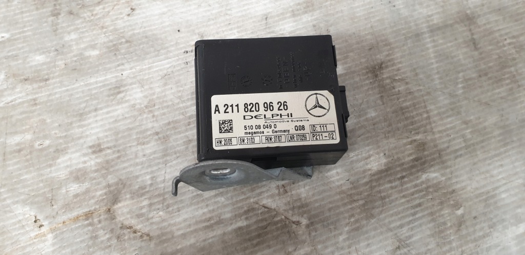 фото №1, Блок керування модуль сигналізація a2118209626 mercedes e-klasa w211 05r