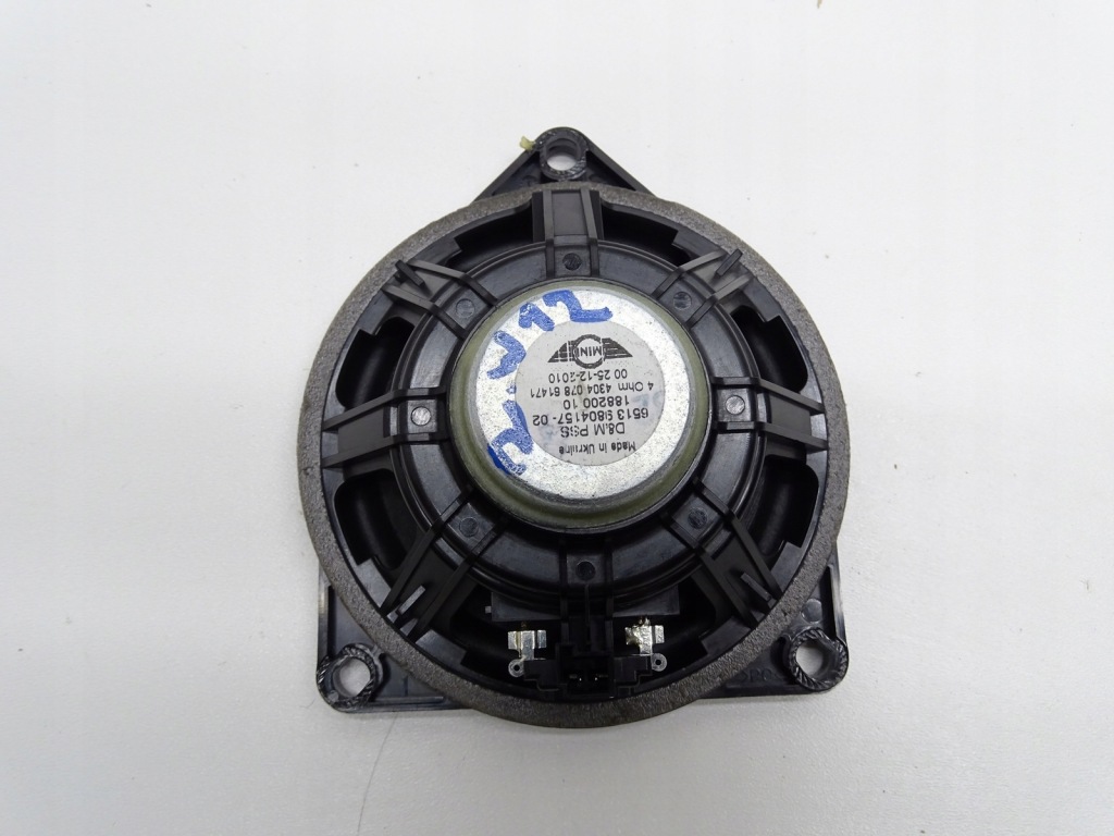 фото №4, Динамик дверь bmw f20 f21 mini countryman r60 9804157