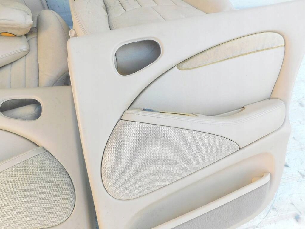 фото №8, Jaguar s-type 3.0 03r салон сиденья обшивки заднее сиденье кожа электрика