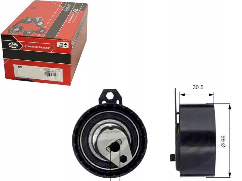 фото №1, Gates ролик натяжная ремень распределительного вала opel movano