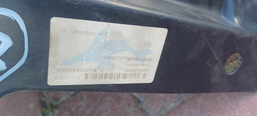 фото №4, Підкрилок лівий перед renault trafic opel vivaro