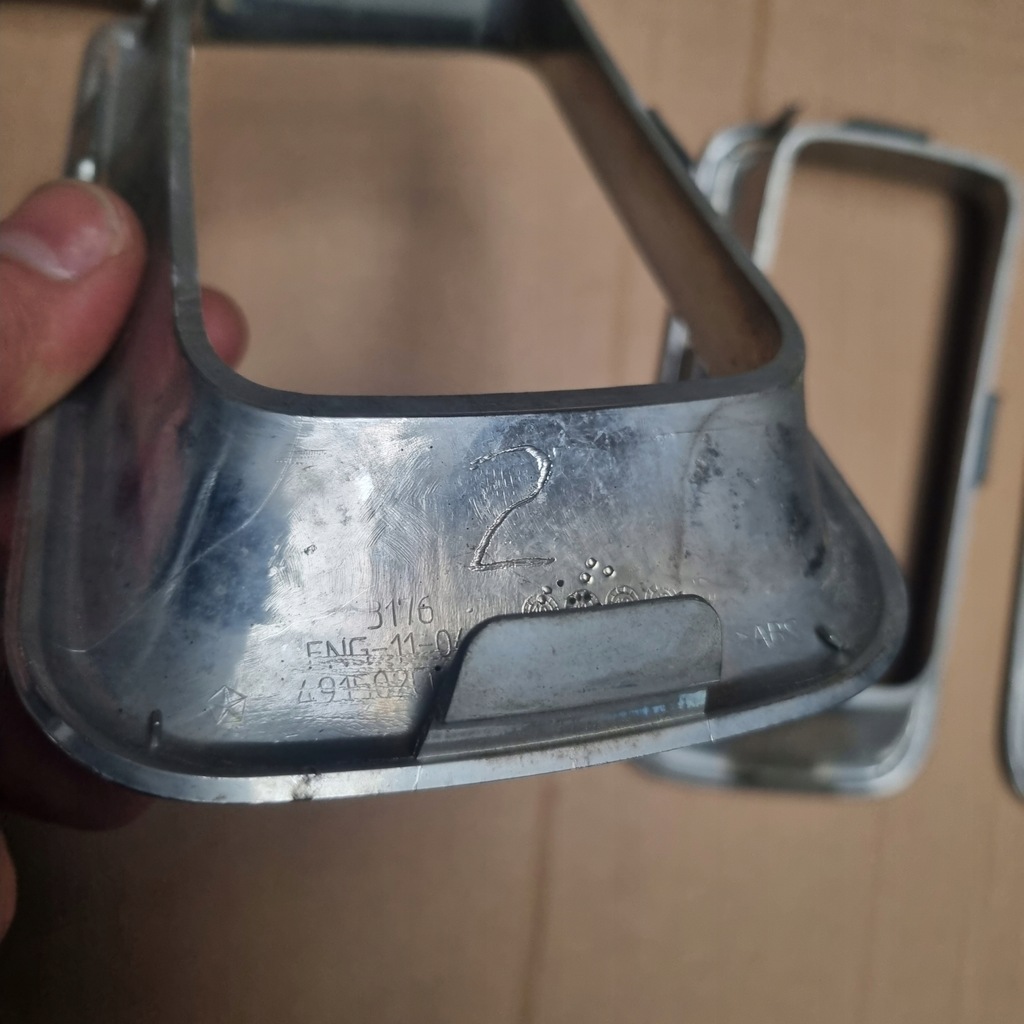 фото №6, Рамки хром решітка радіатора решітка решітка jeep compass 11-17 491502crmaa