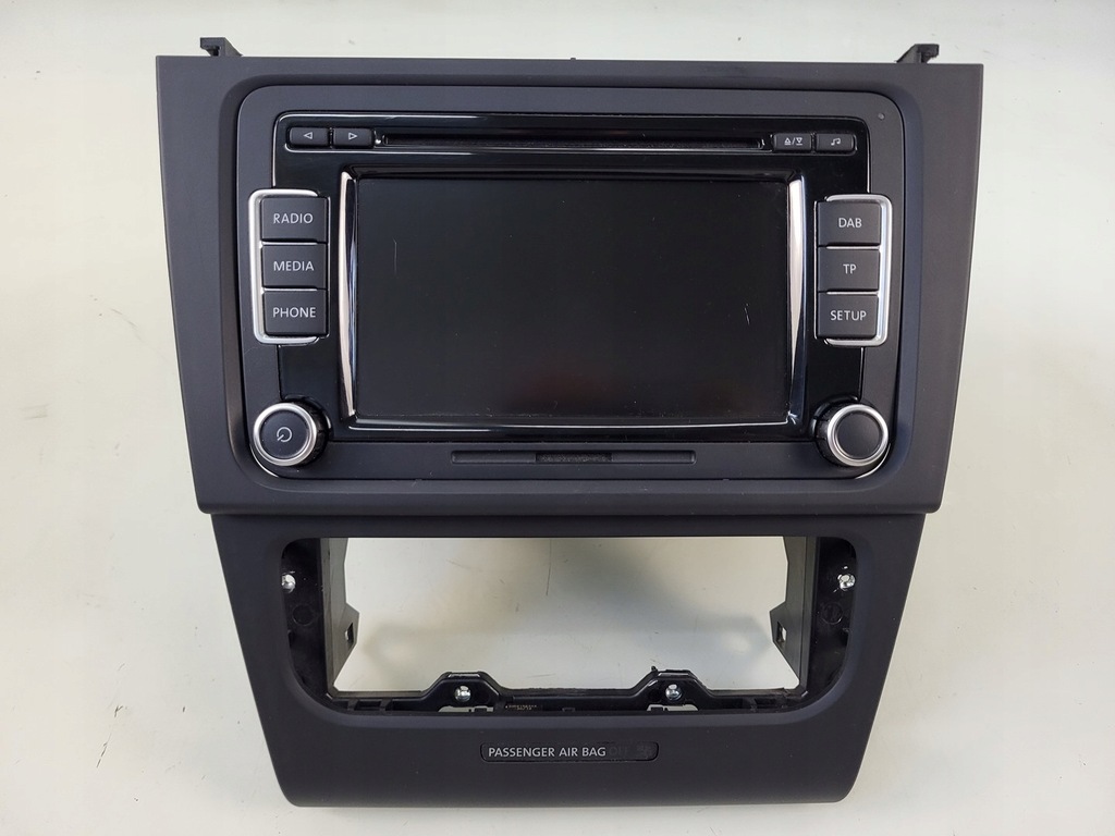 фото №1, Vw golf vi lift радіо екран монітор дисплей рамка штекер