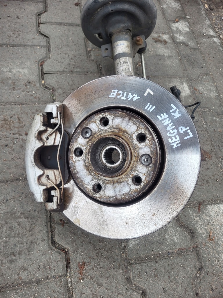 фото №2, Mcperson поворотный кулак левый перед renault megane iii 1.4tce