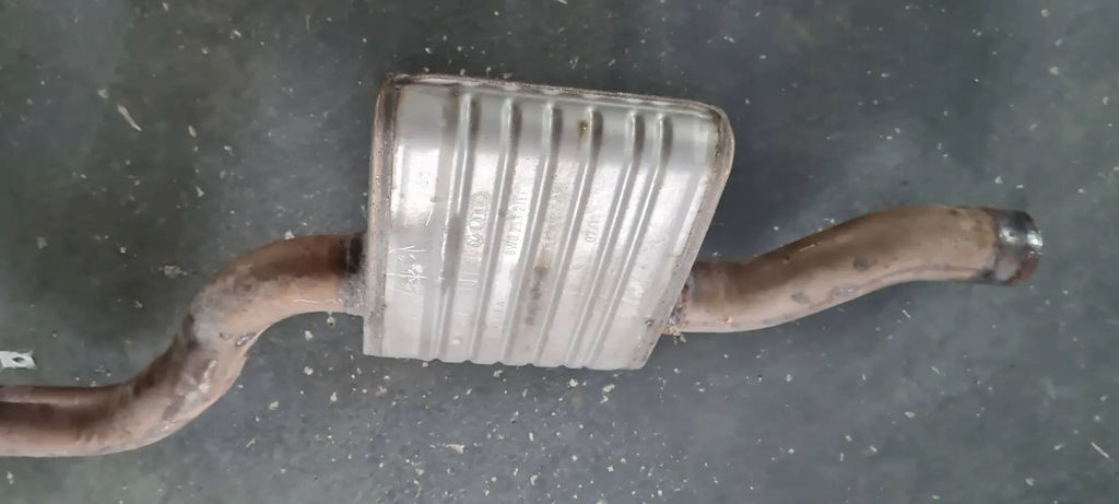 фото №13, A5 8w гаситель средний труба выхлопная 2.0 tfsi 8w0118a a4 b9 8w