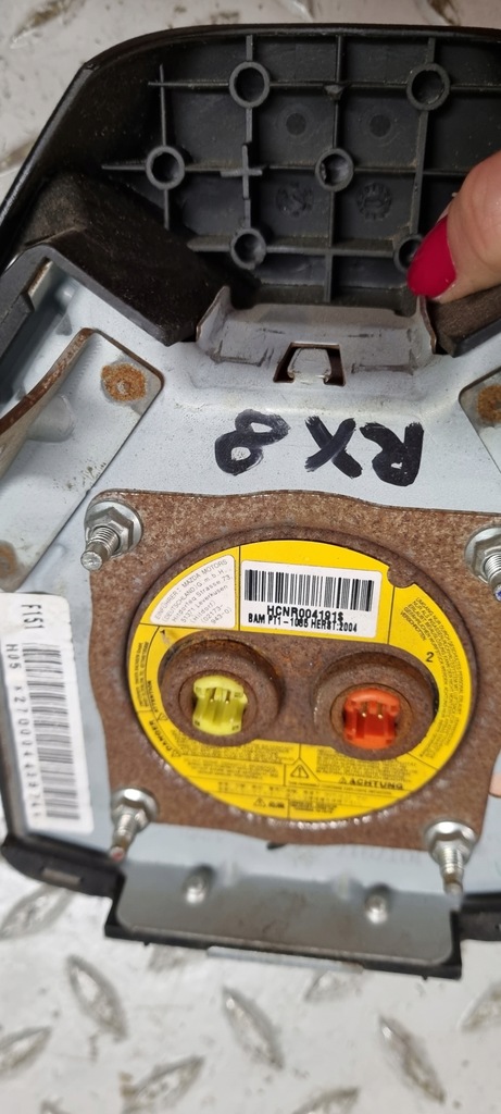 фото №4, Mazda rx8 rx-8 подушка подушка безопасности руля