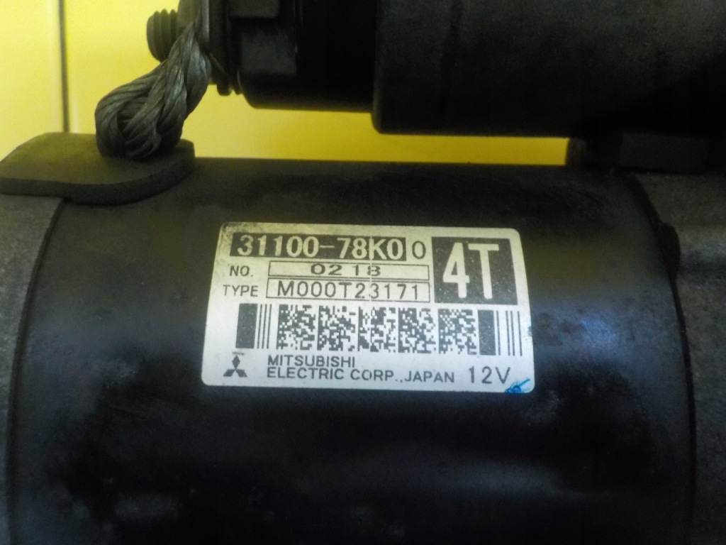 Suzuki grand vitara 2.4 b 11r 166km j24b стартер 31100-78k00 m000t23171 в Украине