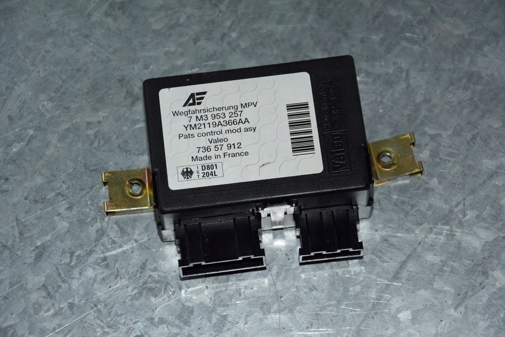 фото №1, Ford galaxy mk2 73657912 модуль імобілайзер