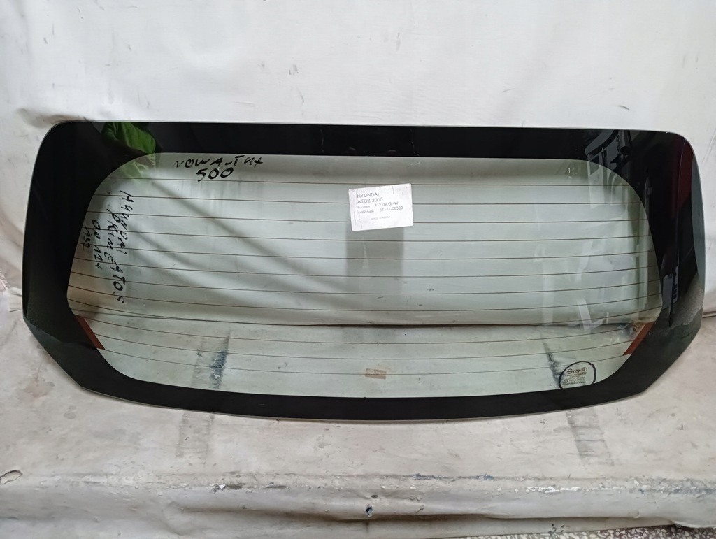 фото №1, Стекло задняя hyundai atos prime оригинал as2