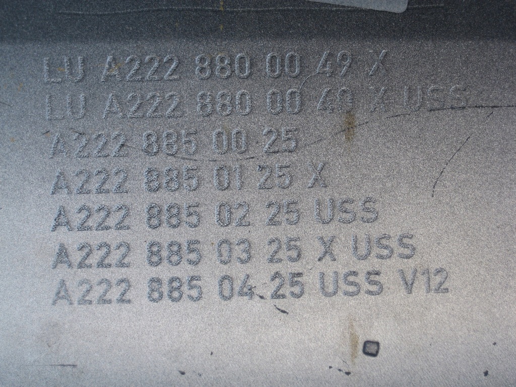 фото №9, Mercedes 222 w222 lift s klasa бампер задняя