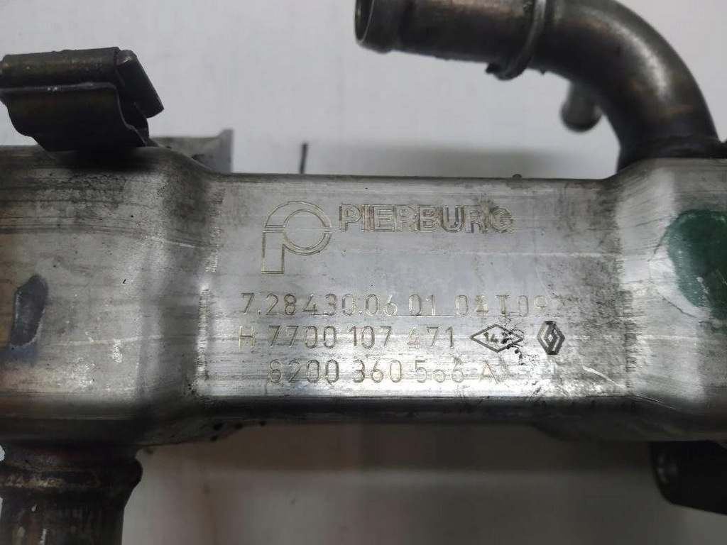 фото №4, Радиатор выхлопных газов renault scenic ii 1.9 d