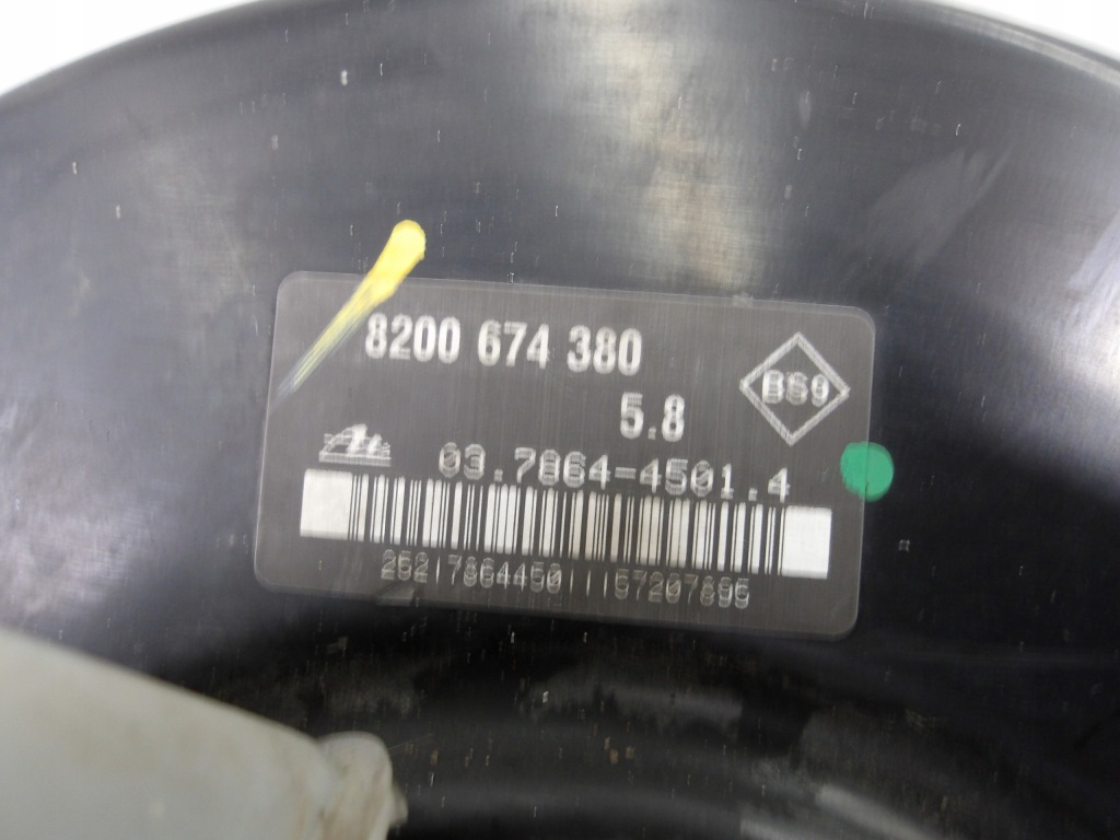 фото №4, Renault modus насос тормозная серво 8200674380