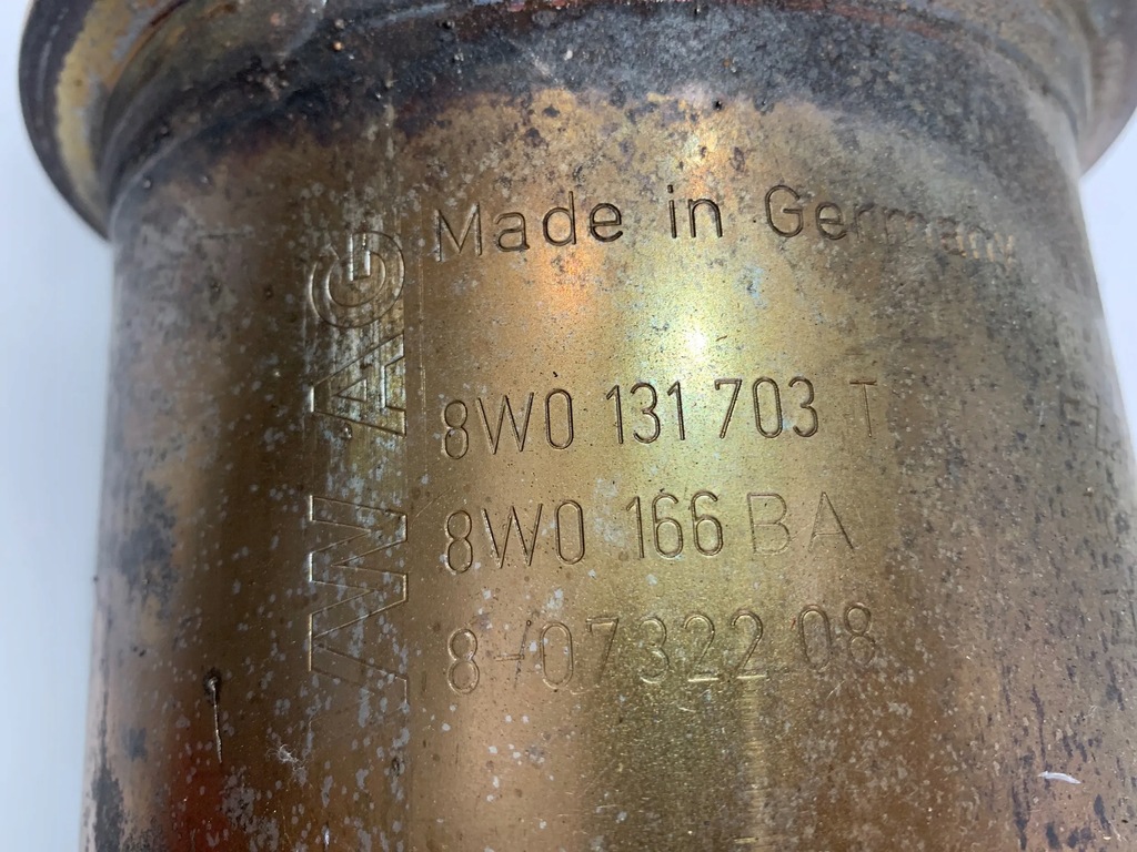 фото №8, Audi s5 8w s4 b9 катализатор фильтр dpf исправный 8w0131703t