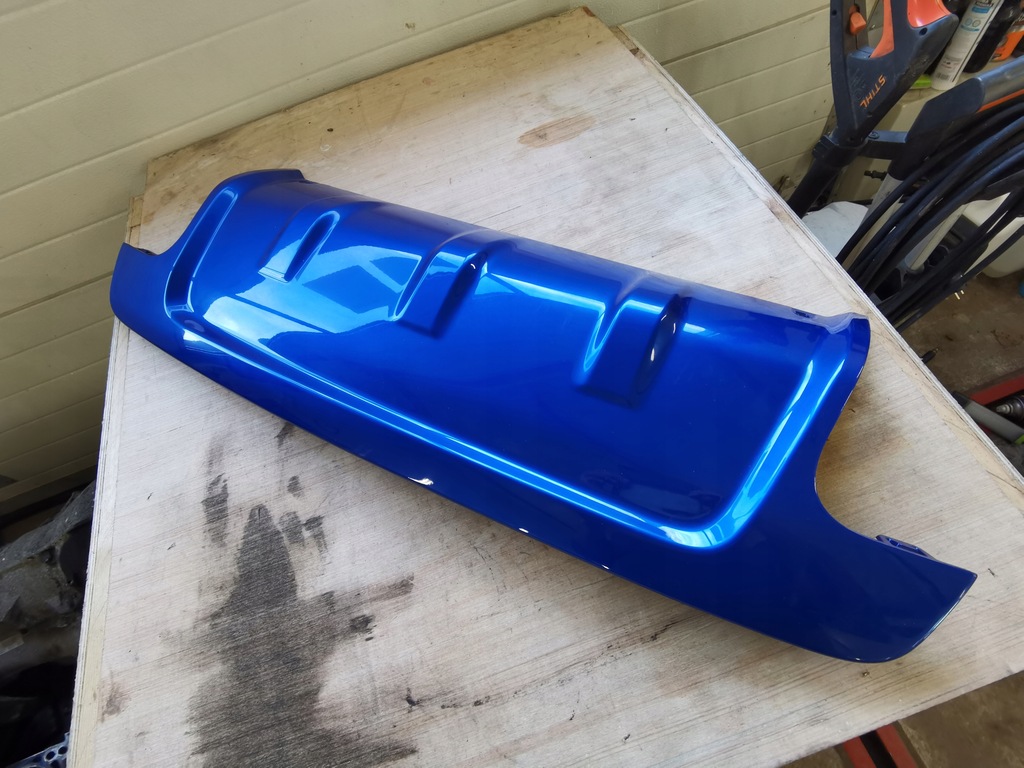 фото №12, Range rover sport ii lift - дифузор бампера перед niebieski