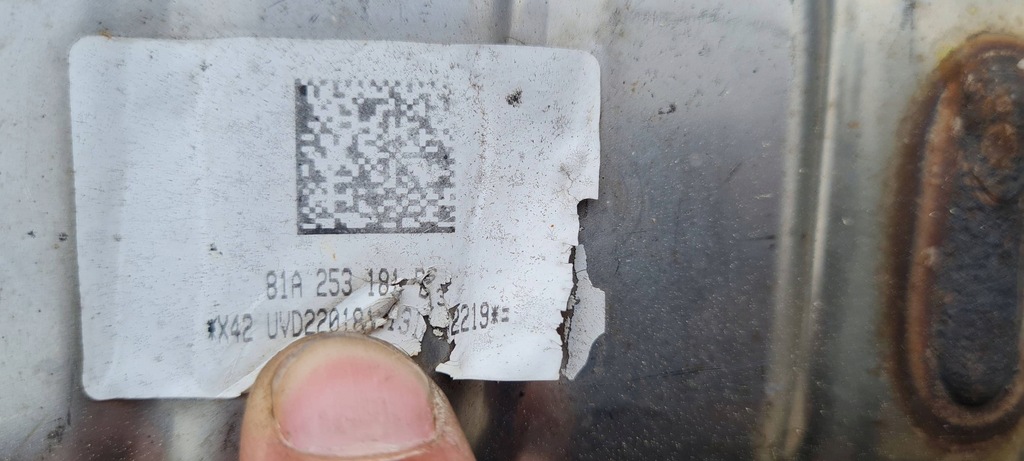 фото №13, Sq2 гаситель система выпускной конечный задняя 2.0 tfsi 5q6253611bh