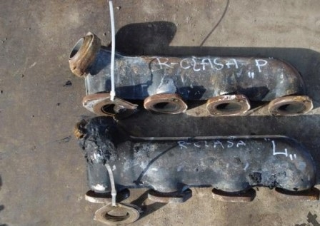 фото №1, Mercedes-benz оригинальный номер 4221406353 коллектор, система выпускной