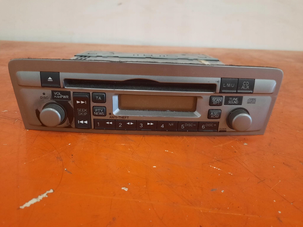 фото №1, Honda civic vii 03-05 радіо програвач cd 39101-s5s-b710-m d14z6