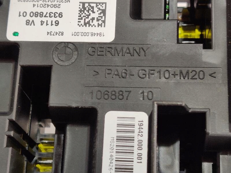 фото №10, Коробка предохранителей bmw 2 coupe f22, f87 9337880 2.0l дизель 135kw