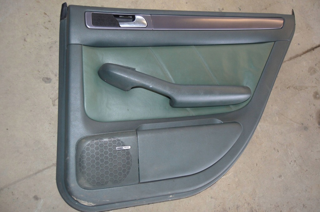 фото №14, Сидіння заднє сидіння обшивки шкіра зелений audi a6 c5 sedan