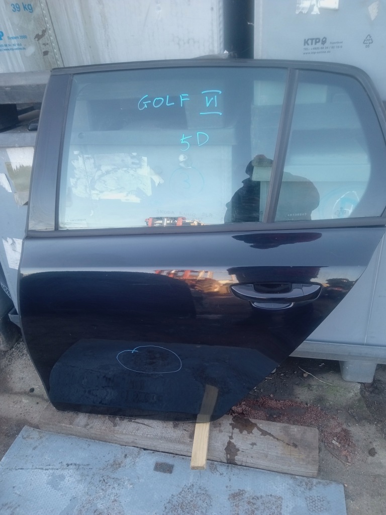 фото №1, Vw golf 6 vi 08-13r hb двері ліва задня