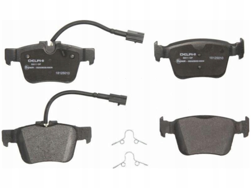 фото №1, Гальмівні колодки задня alfa romeo giulia 2.0-2.9 15-22 stelvio 2.0 2.1 16-