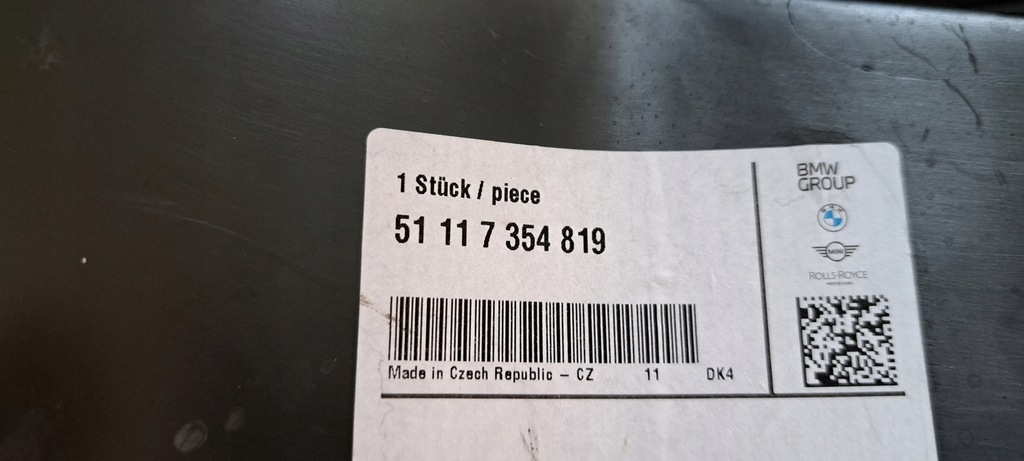 фото №9, Bmw x1 f48 направляющая бампер левый перед 7354819