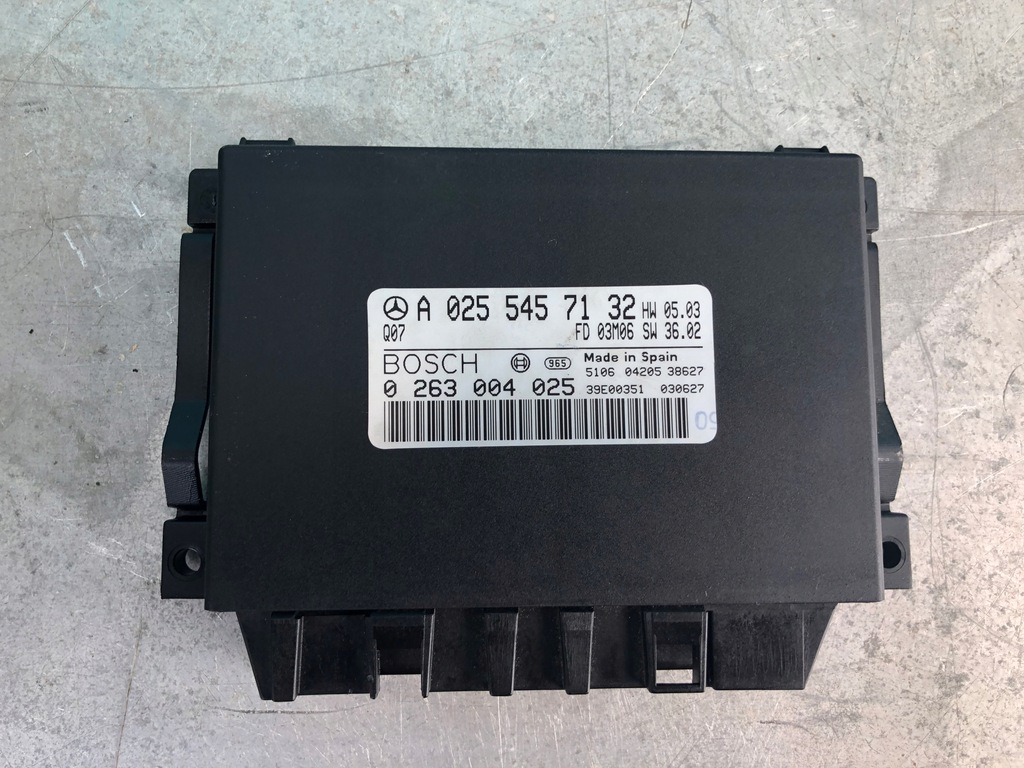 фото №1, Mercedes w211 модуль блок управления pdc a0255457132