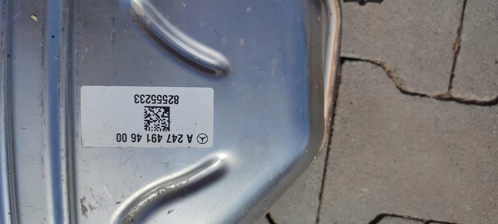 фото №13, Mercedes w247 вихлоп гасник kompletny a1774904403 a2474912400