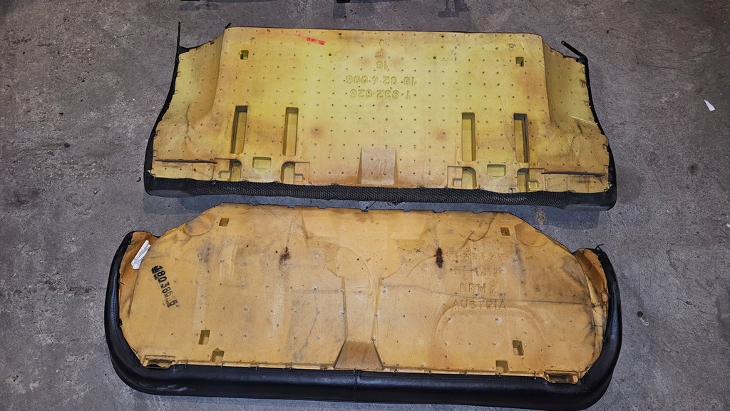 фото №9, Оббивка сидіння заднє сидіння bmw e30 sedan