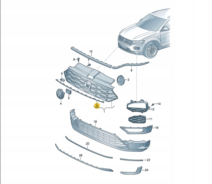 фото №5, Volkswagen оригінальний номер 2ga853459