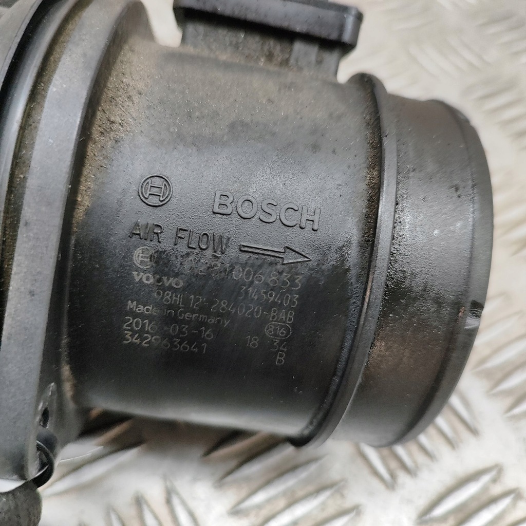 фото №8, Volvo xc70 2016 витратомір масовий повітря maf