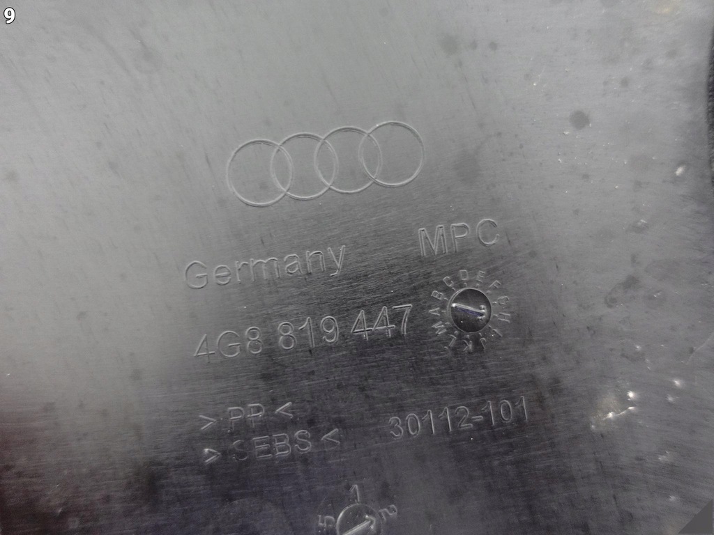 фото №10, Audi rs7 s7 a7 4g8 a6 s6 4g0 c7 lift 10-18 захист жабо накладка