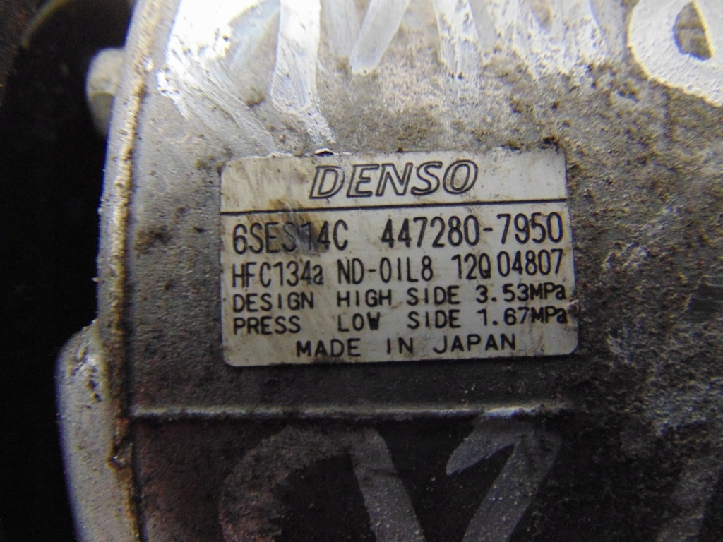 фото №14, Компресор кондиціонера toyota rav4 iv 2.2 d 447280-7950