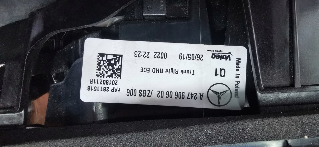 фото №9, Mercedes b klasa w247 lampay задние